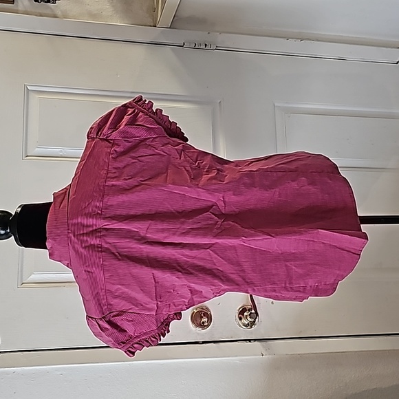 nicole By Nicole Miller Button Up Blouse Size M NWOT Tote E - Picture 3 of 6